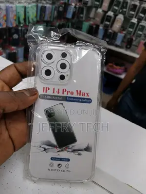 Drop Protection iPhone 14 Pro Max Case - Clear