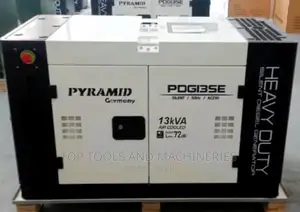 Pyramid 13kva Air Cooled Silent Diesel Generator 2 Piston