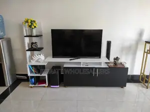 Tv Stand//Lima 5feet 2 PCS Set Tv Stand Available