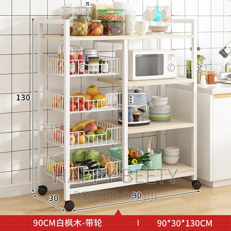*Multifunctional Strong Metallic Kitchen Rack