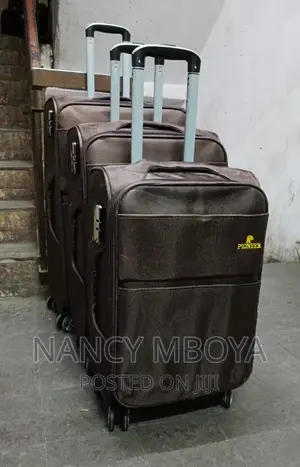 3 PCS Pioneer Travel Suit Case Hardbody