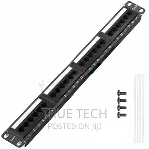 24 Port Cat-6 Patch Panel