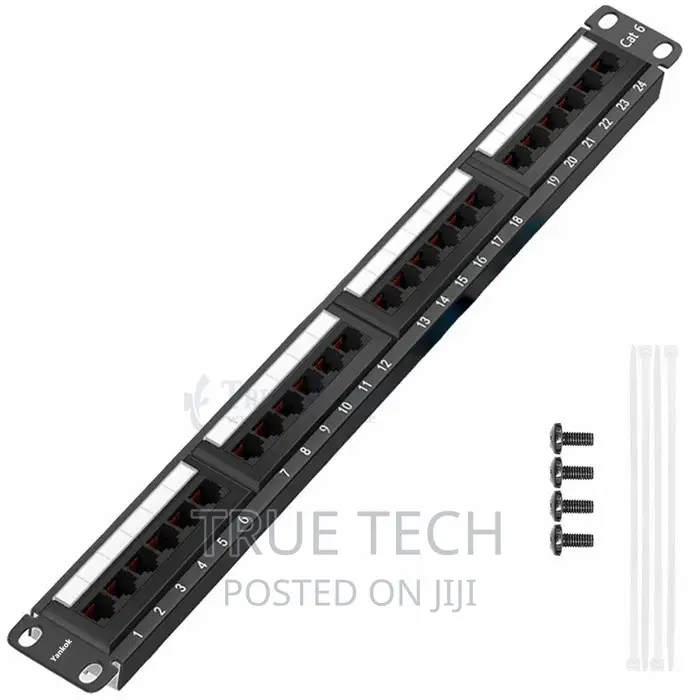 24 Port Cat-6 Patch Panel
