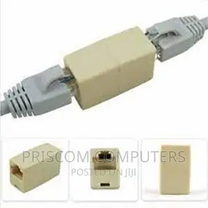 RJ45 Connector Ethernet Cable Joiner Coupler Straight