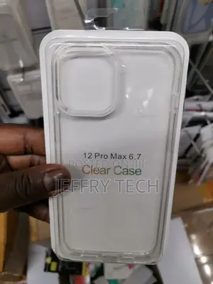 Crystal Clear Case for iPhone 12 Pro Max, [Never Yellow] [Ca