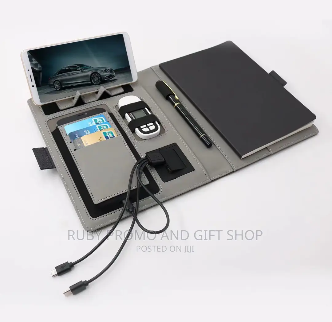 Powerbank Notebook Gift Set