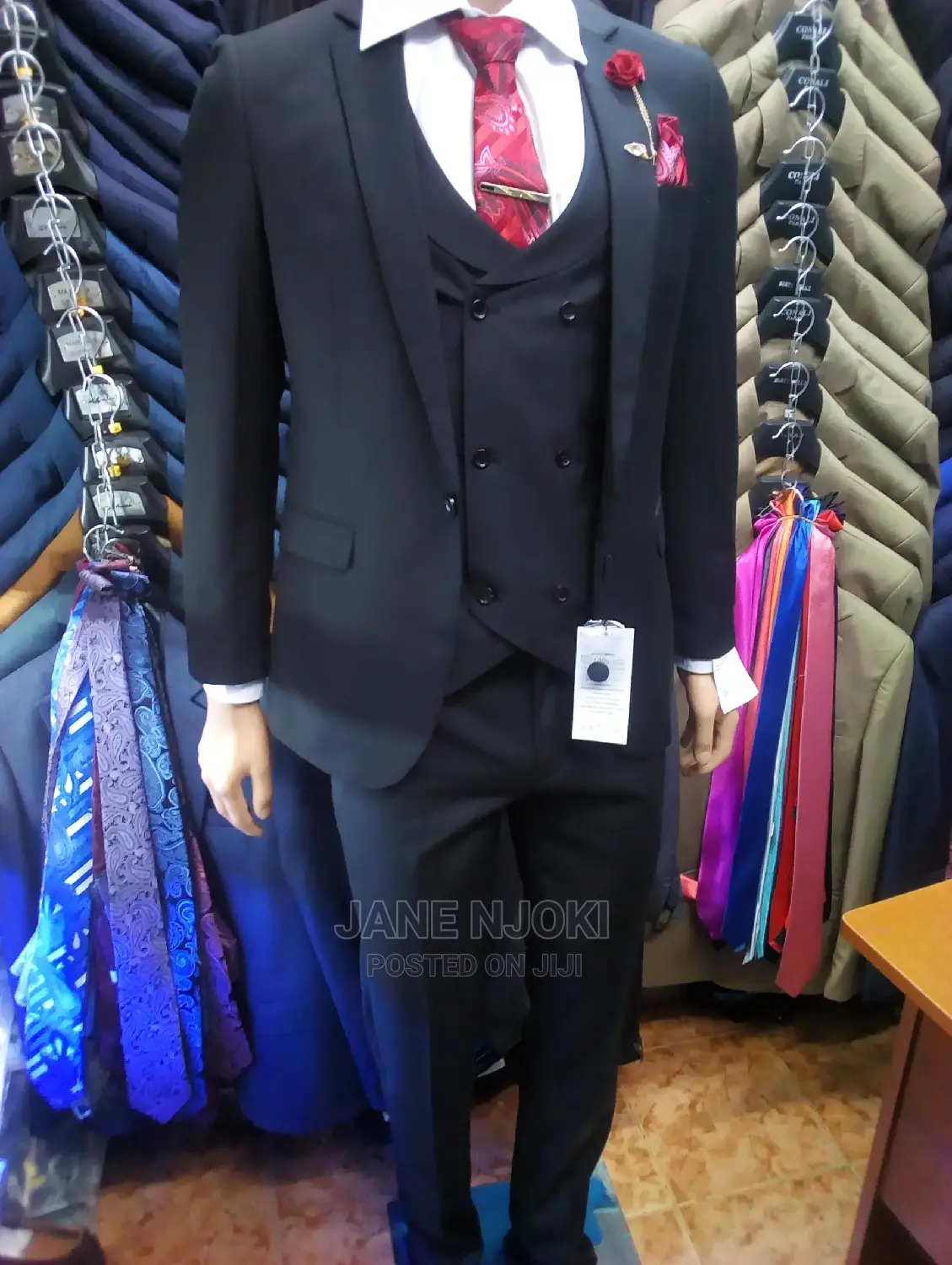 3pc Black Suits