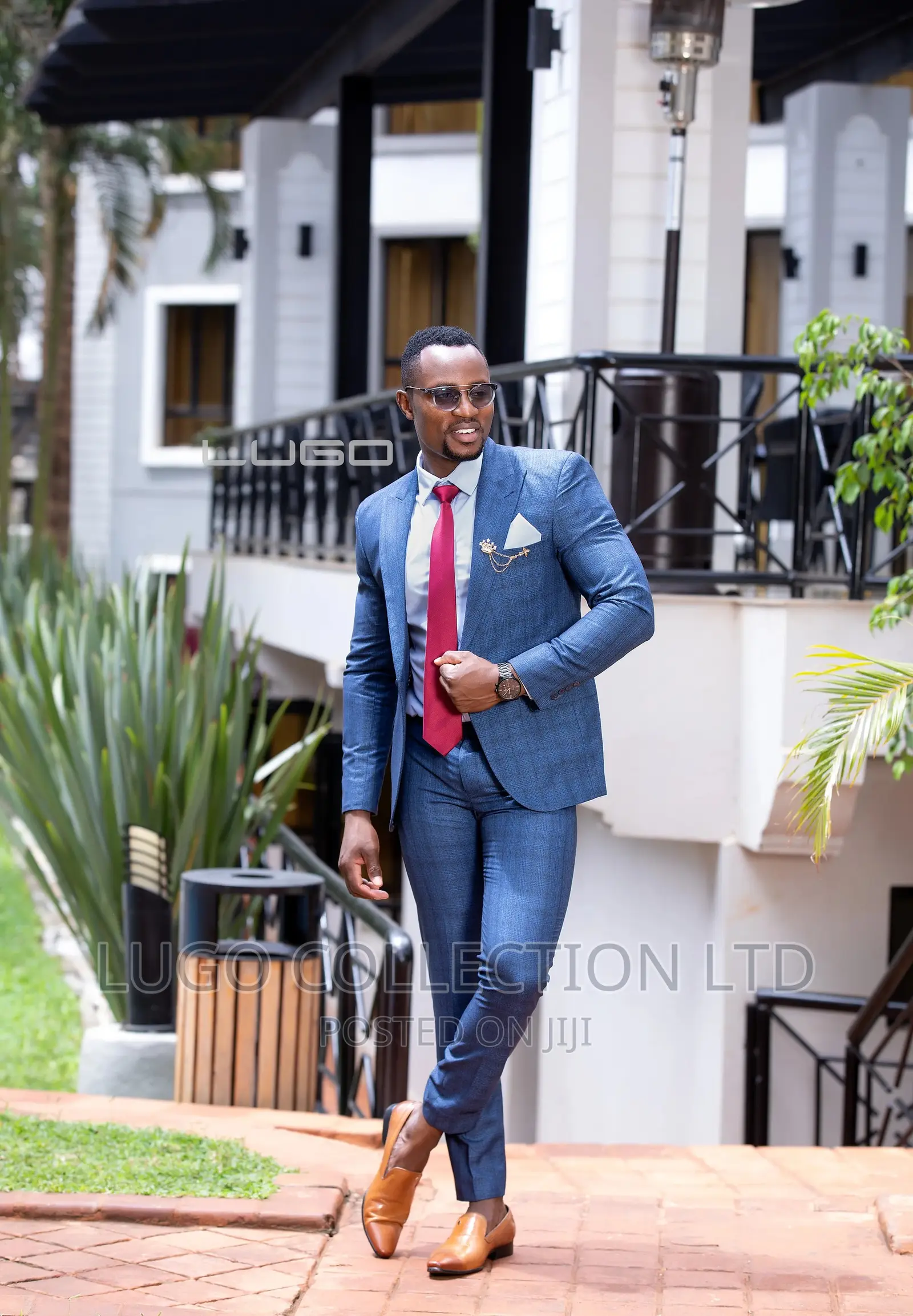 Men’S Suitcustom Made Checked Suit