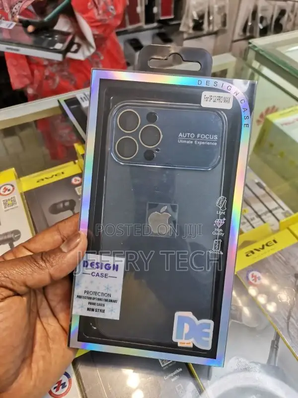 iPhone 12 Pro Max Luxury Lens Protector Case