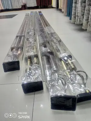 4m Double Adjustable Curtain Rods 4m Double Curtain Rods