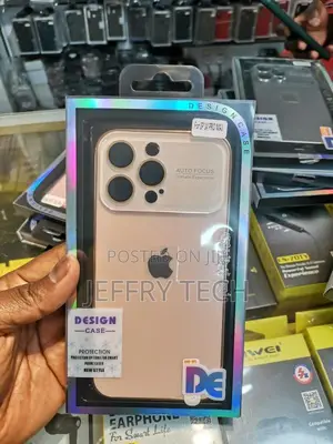 Golden Auto Focus Luxury Case for Apple iPhone 14 Pro Max