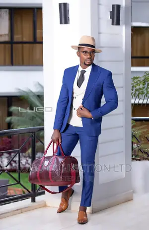 Custom Made Pinstripe Suit