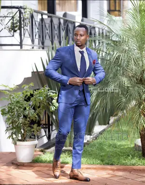 Mens Suit.Pinstripe Suit