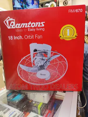 *Ramtons 18" Orbit Fan (Steel Blades) 