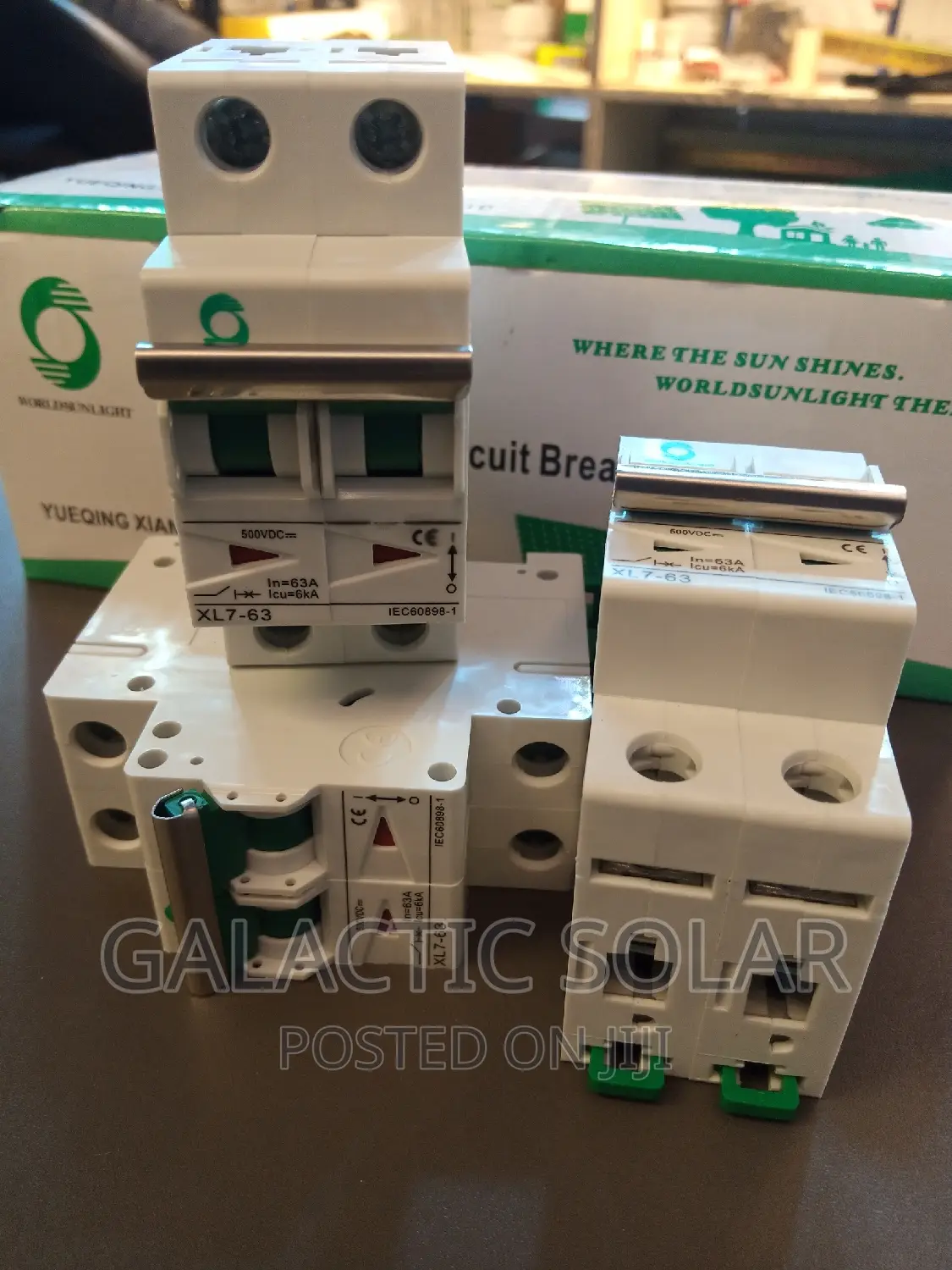 2pole DC 63A
