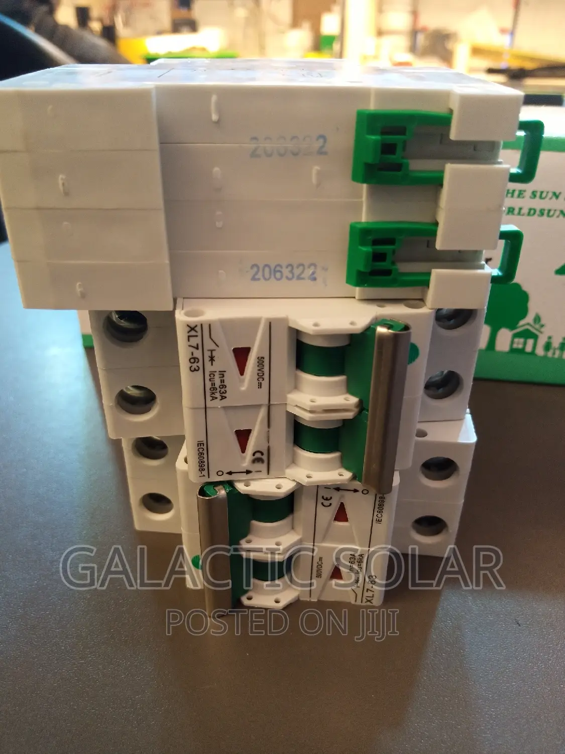 2pole DC MCB 63A