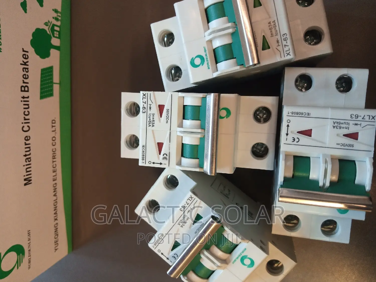 Double Pole DC MCB 63A