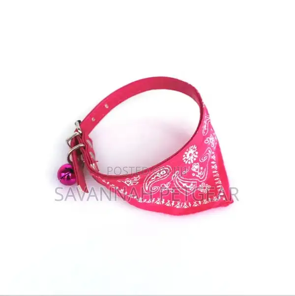 Multi Color Dog Scarf Collar Adjustable Soft Pet Collars