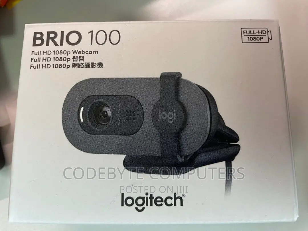 Logitech Brio 100 Full Hd Webcam