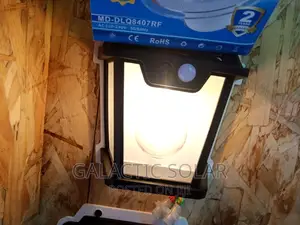 Solar Wall Light With Motion Sensor