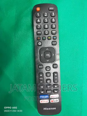 Hisense Smart Remote Control, With Prime Video