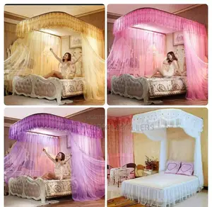 *Two Stand Mosquito Net With Sliding Rails