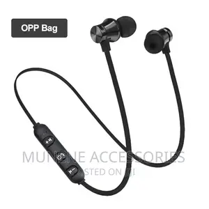 Neckband in-Ear Earphone Mic Wireless Noise Cancel Bluetooth