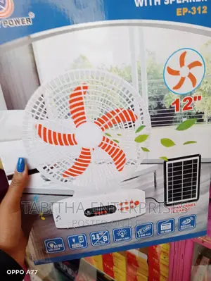AC/DC DC Rechargeable Fan