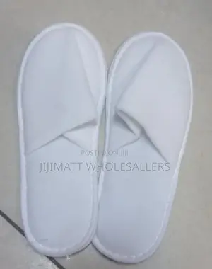 White Indoor Sandals Available