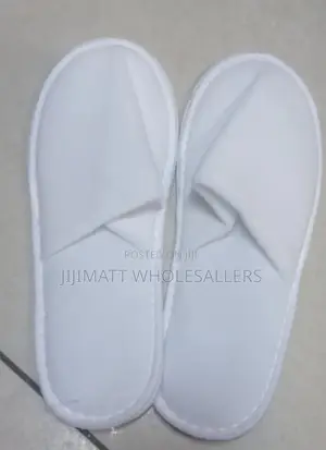 White Indoor Sandals Available