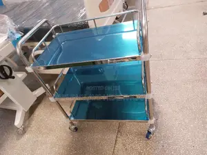 Medicine Trolley / Instrument Trolley 3 Shelves