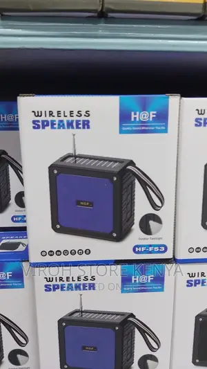F53 Hifi BT Speaker Portable Radio With Solar and Torch