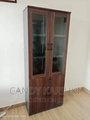 Wooden 2 Door File Cabinet