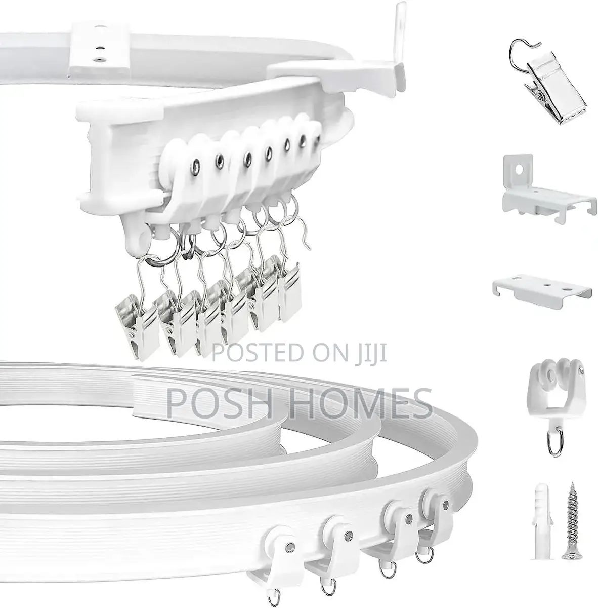6m Bendable Curtain Tracks