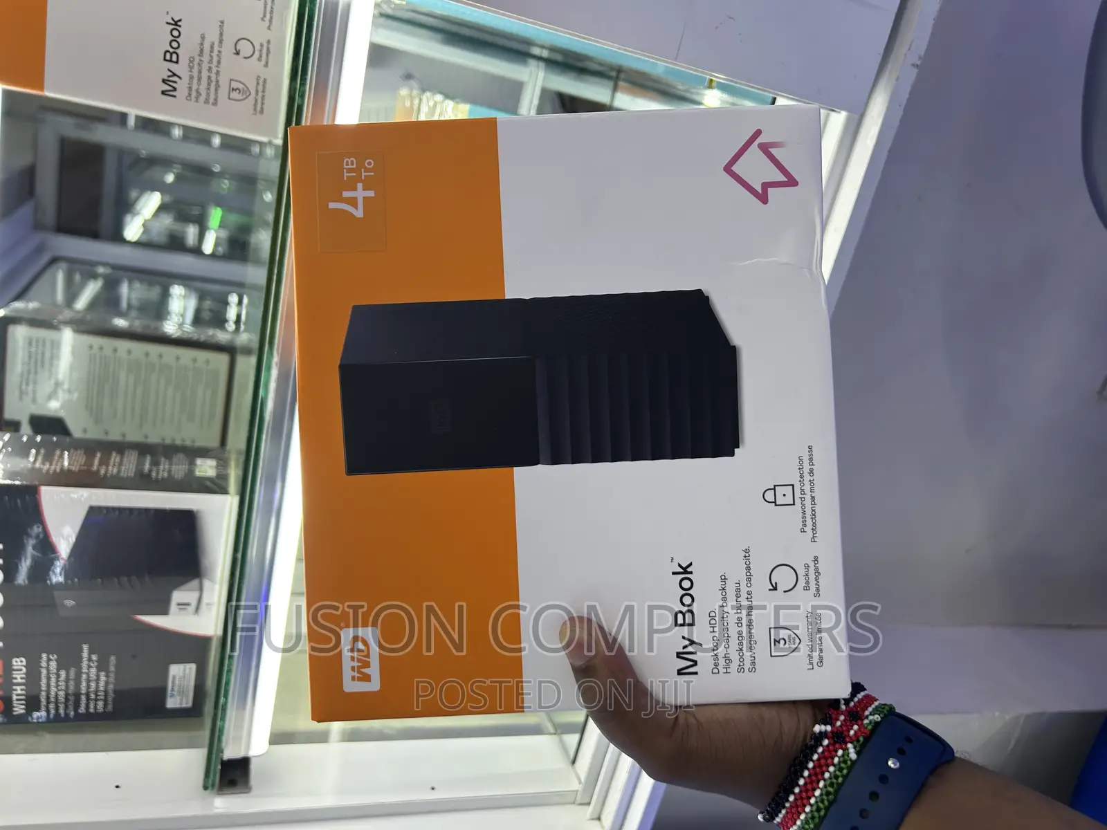 WD 4TB My Book Desktop External Hard Drive,
