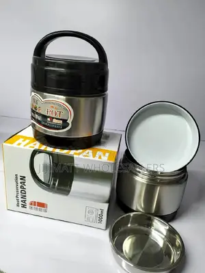 Food Flask 1000 Ml Hand Pan Available