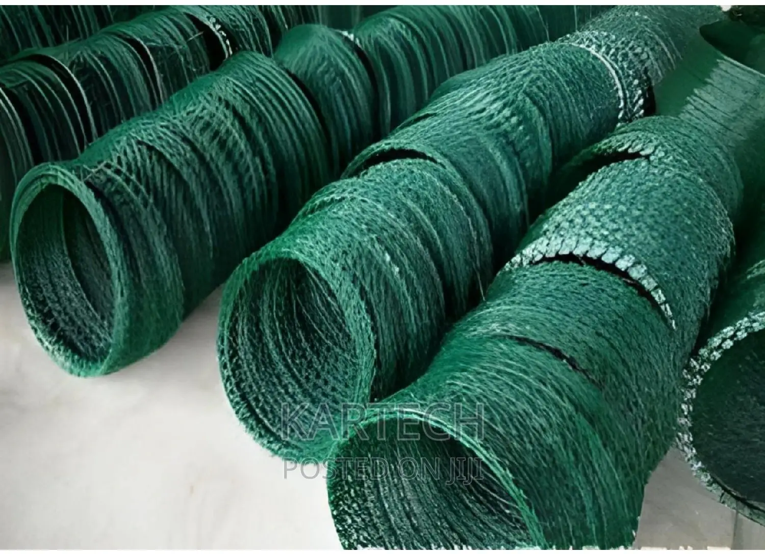 Green Razor Wire