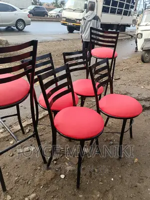 Restaurant Flat Chairs, Red Colour