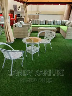 White 2 Seater Outdoor Set
