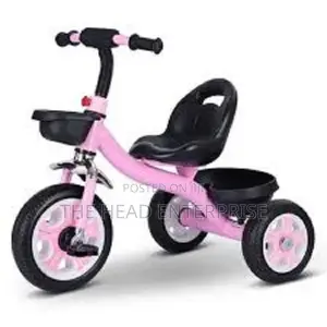 New Pink Baby Tricycle/S