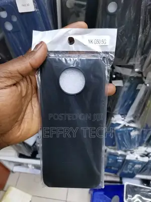 Nokia G50 Case Slim Silicone Gel Cover - Matte Black