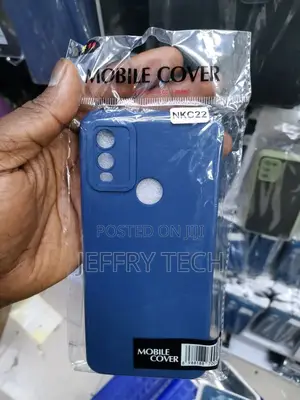 Cover for Nokia C22, Black Flexible Silicone Slim Fit Soft S