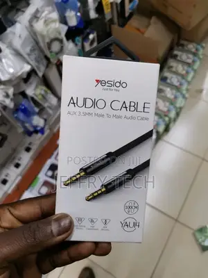 3.5mm Male to Male Audio Cable for Car Stereo Phone Speaker
