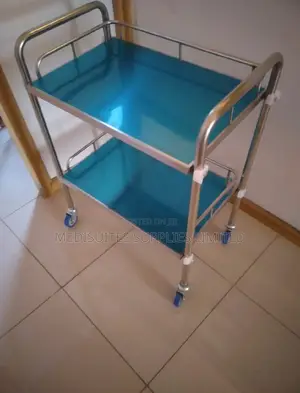 Stainless Steel Instrument Trolley.