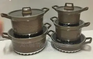 10pcs Bosch Original Cookware Set Brown