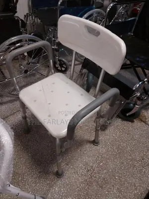 Shower Chair With Armrests and Back Rest.