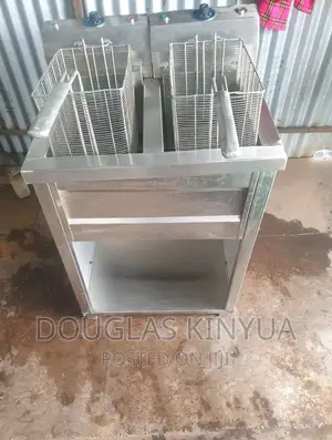 Commercial Deep Fryer Double.