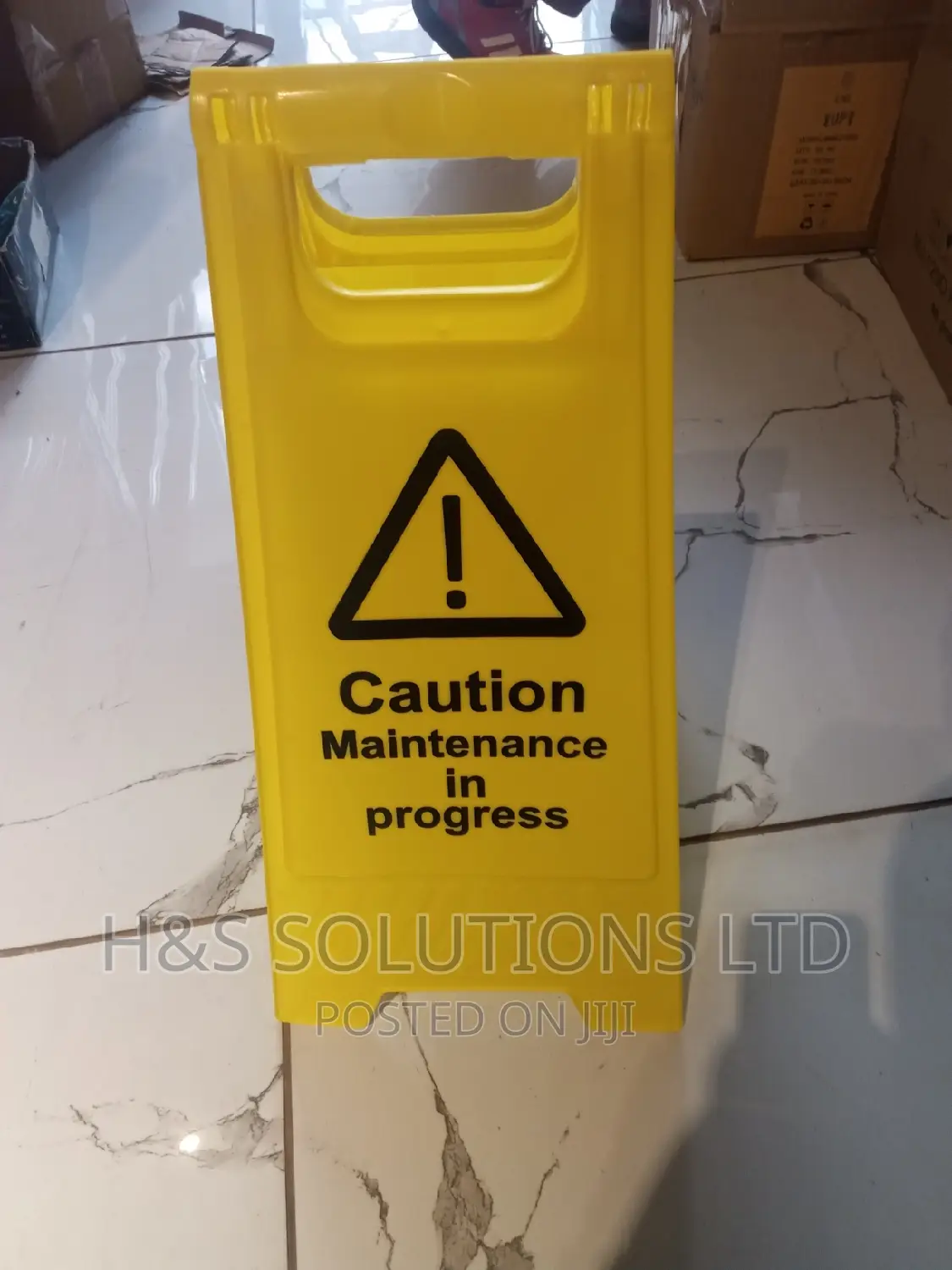 Caution Sign/ Maintenance In Progress