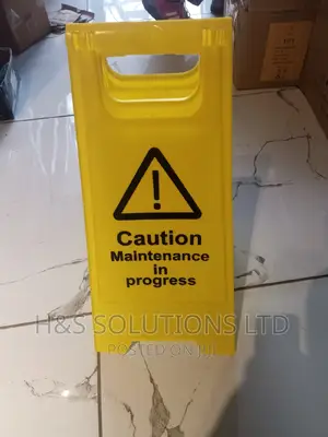 Caution Sign/ Maintenance In Progress