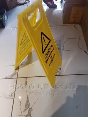 Caution Sign/ Maintenance In Progress